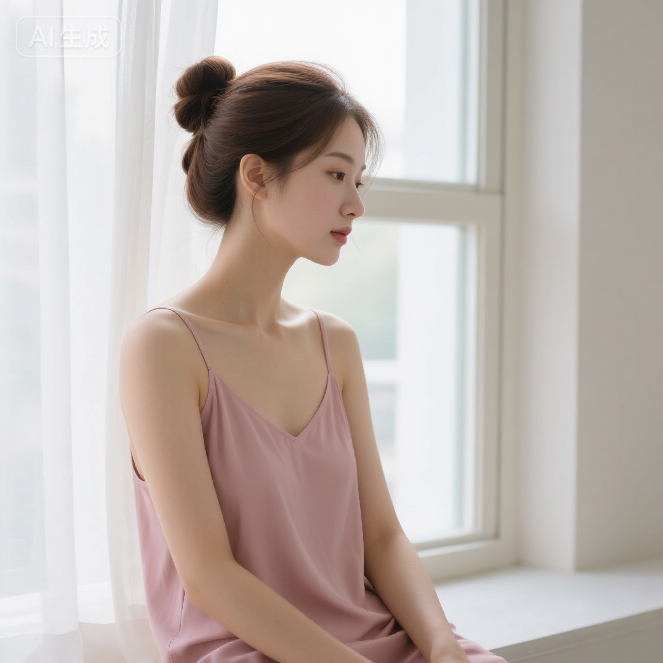 This is a minimalist indoor po...